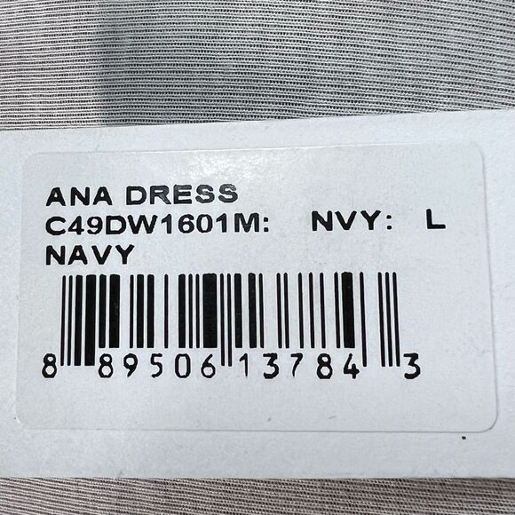 Bishop + Young Elizabeth Crosby Ana Dress in Navy (L) - Picture 7 of 9
